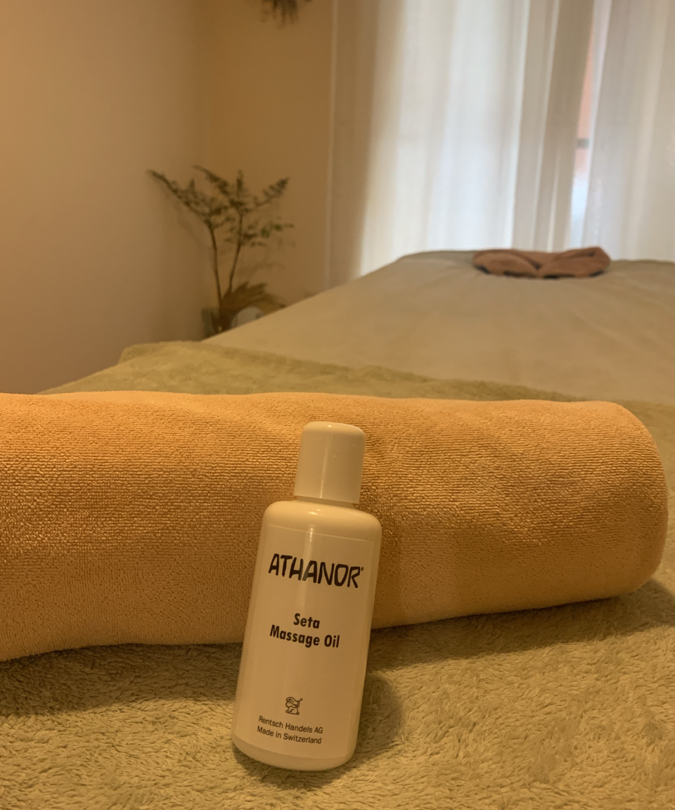 神戸・三宮のリンパマッサージ・オイルマッサージサロン「VANILLA sports lymph care」の店内写真